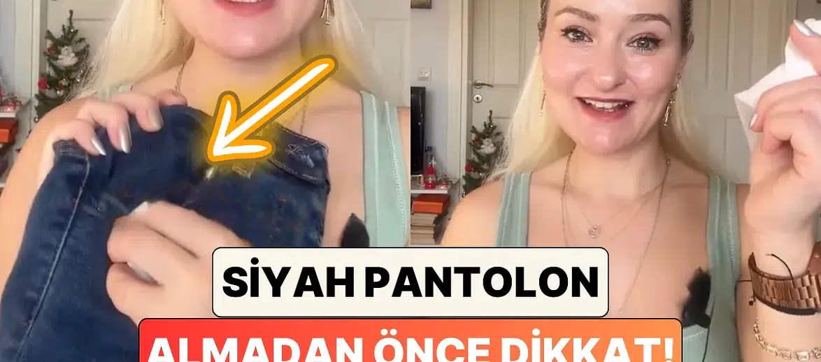 Siyah Pantolonların Boyayıp Boyamayacağını Anlamak İçin Hangi Basit Testi Uygulayabilirsiniz?