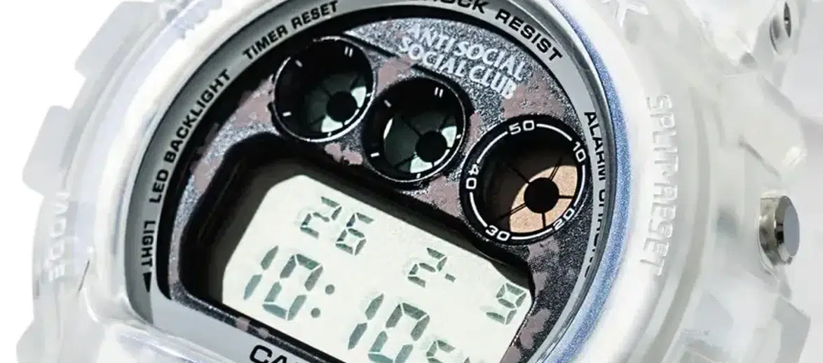 Casio, Anti Social Social Club ile iş birliği yaparak sokak modasına yeni bir soluk getiriyor mu?