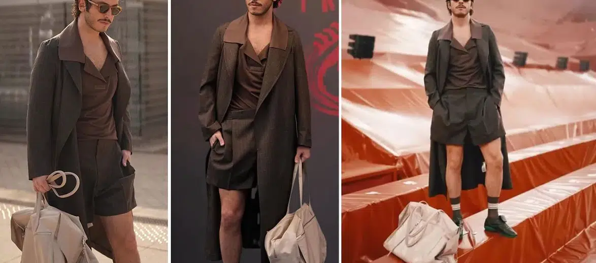 Boran Kuzum Paris Moda Haftası'nda dikkatleri üzerine mi çekti?