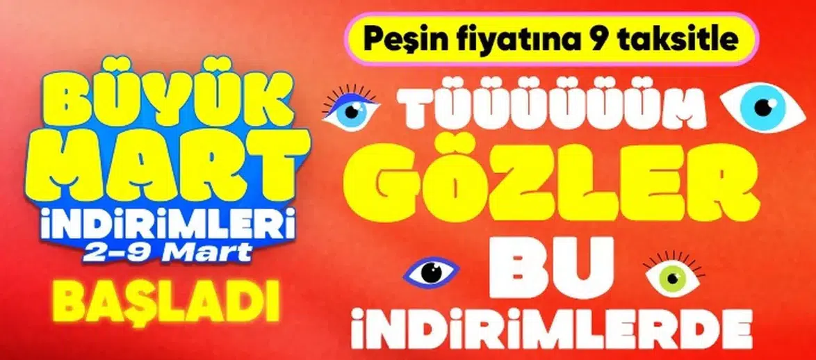 Hepsiburada, Bahar Döneminde Büyük Mart İndirimleri Kampanyası Başlattı
