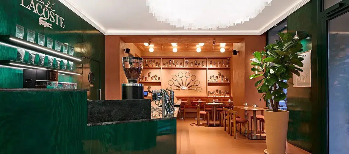 Lacoste, Paris'te Kalıcı Gastronomi Mekanı Café Lacoste'i Açtı