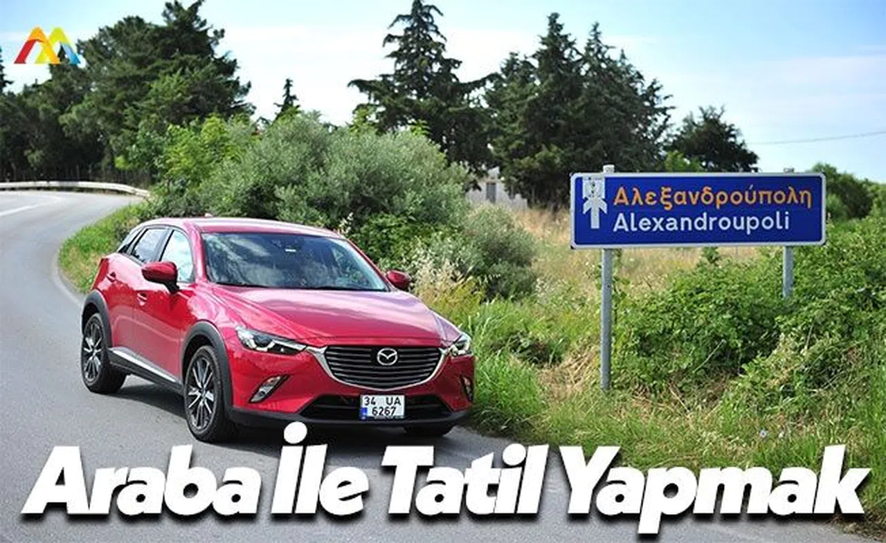 Araba İle Tatil Turuna Çıkmak ve Tatil Yapmak!