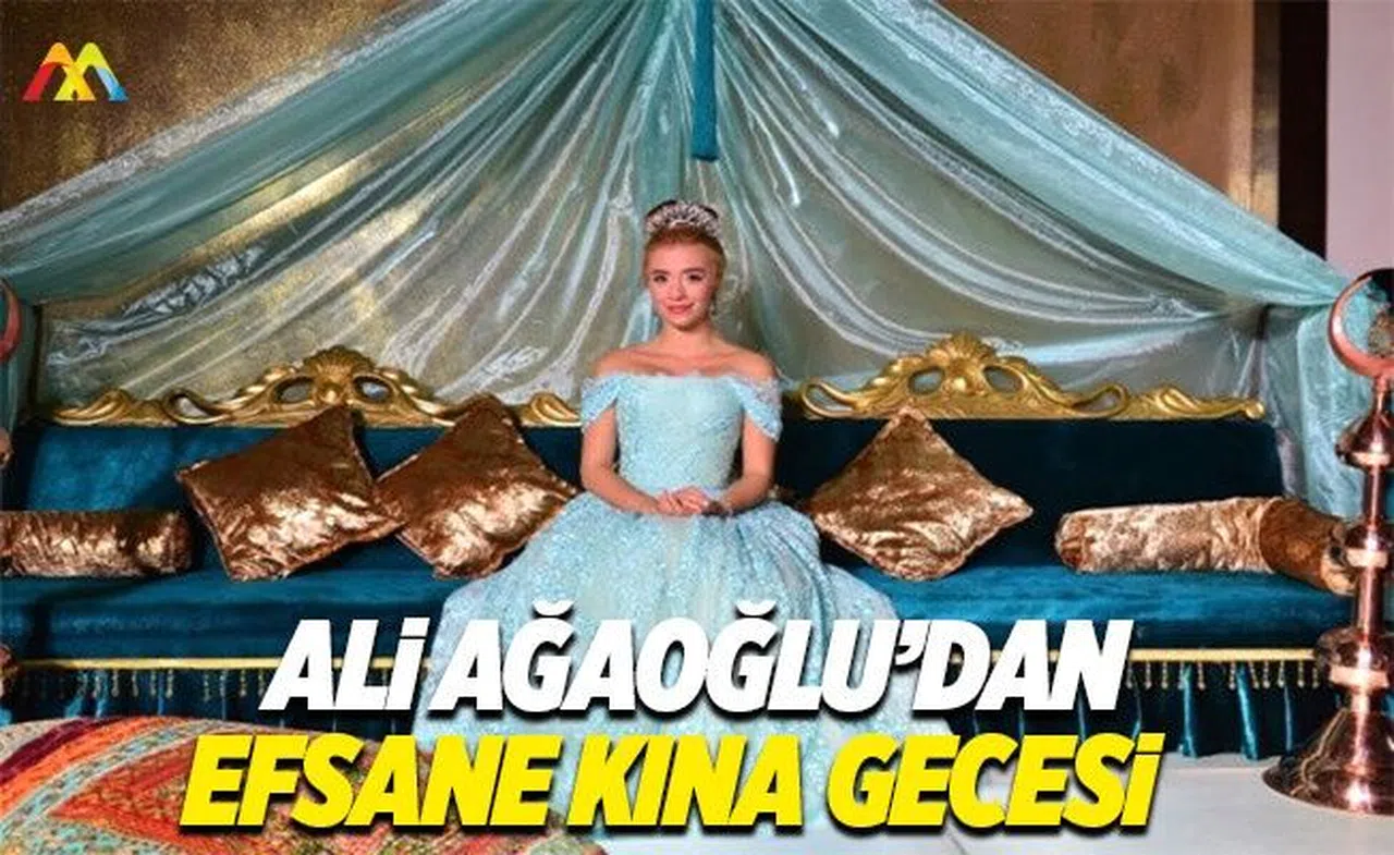 Ali Ağaoğlu'ndan kızına ikinci kına gecesi