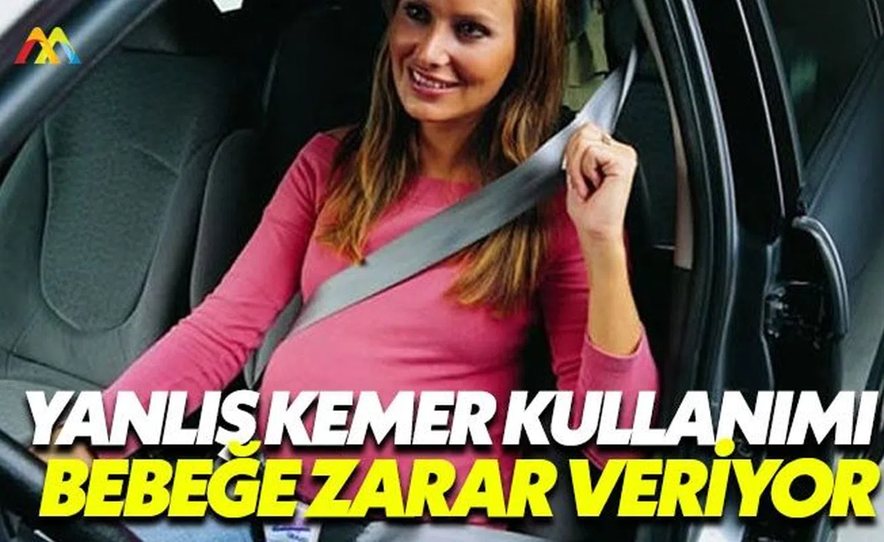 Yanlış emniyet kemeri kullanımı bebeğe zarar veriyor