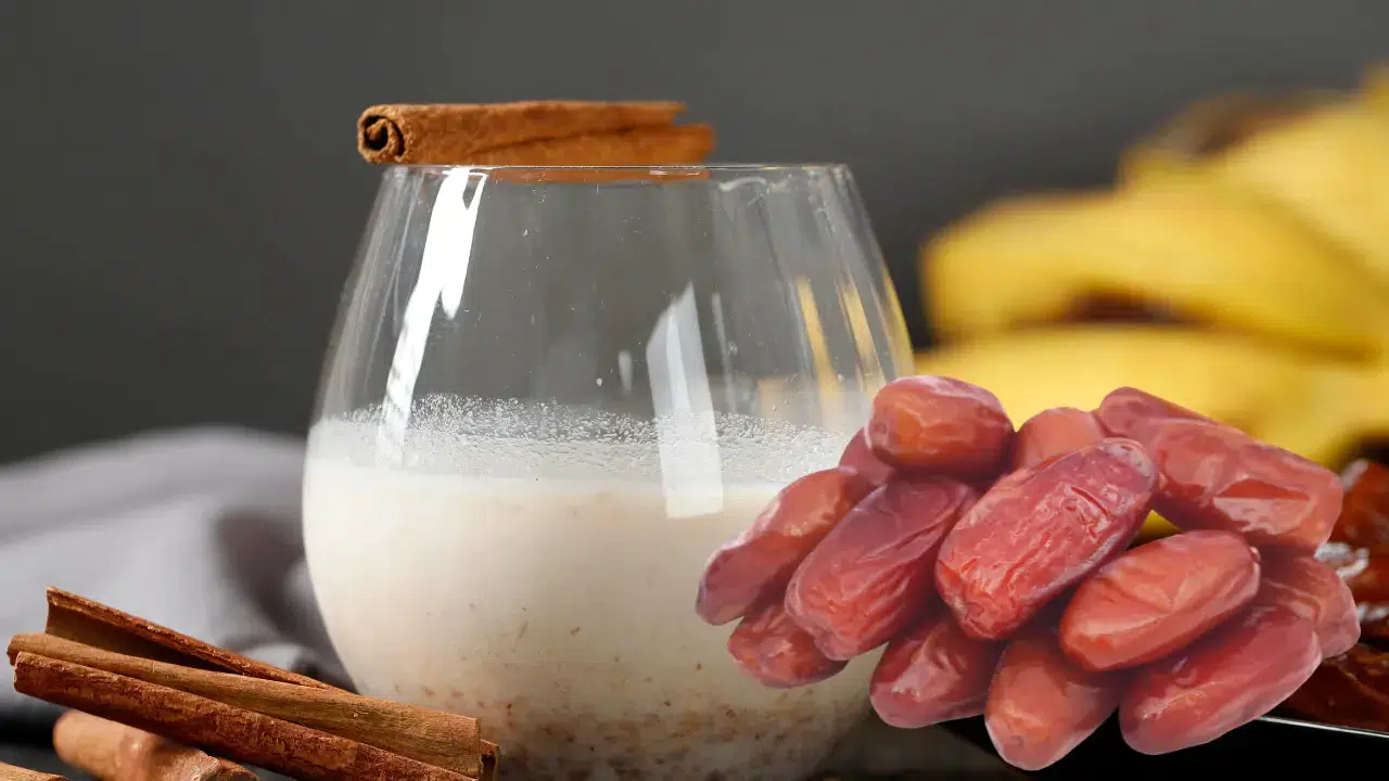 3 Günde 3 Kilo Verdiriyor! Karnı Düzleştiren Hurmalı Yoğurt Kürü