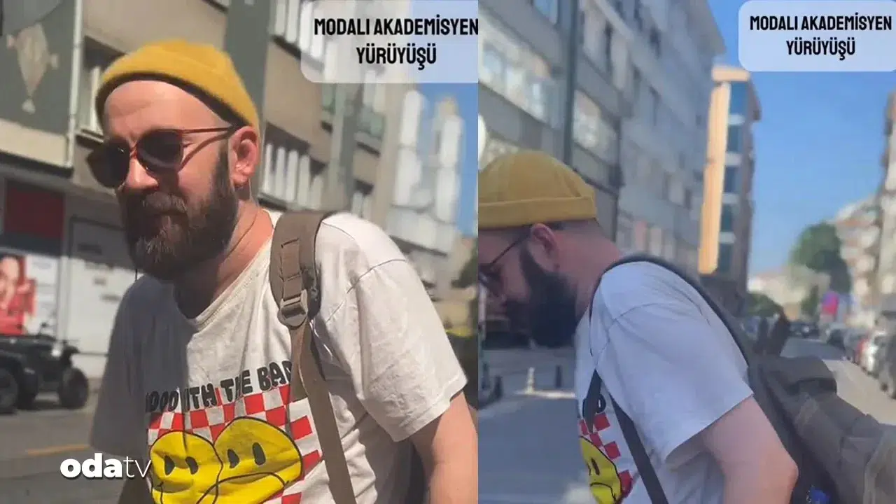 Modalı Akademisyen Yürüyüşü Videosu İzleyicileri Gülümsetti