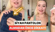Siyah Pantolonların Boyayıp Boyamayacağını Anlamak İçin Hangi Basit Testi Uygulayabilirsiniz?