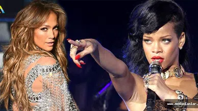 Rihanna'dan Jennifer Lopez'e Tepki!