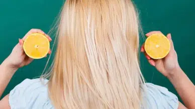 Limonun Saça Faydaları Nelerdir? Parlak ve Kepeksiz Saçlar İçin Limonlu Maske Tarifi