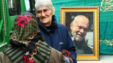 Canan Karatay Eşine Veda Etti