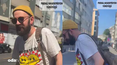Modalı Akademisyen Yürüyüşü Videosu İzleyicileri Gülümsetti