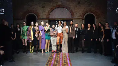 Uluslararası Dokuma Sanatçısı Fırat Neziroğlu 'kutnu' dokunuşuyla Altier Fashion Show'da yer aldı