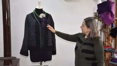 Kadınlar Keçeden Ürünlerle Dünya Pazarına Açılıyor