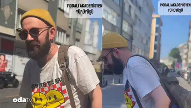 Modalı Akademisyen Yürüyüşü Videosu İzleyicileri Gülümsetti