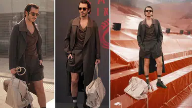 Boran Kuzum Paris Moda Haftası'nda dikkatleri üzerine mi çekti?