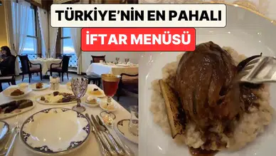 Ramazan'da Lüks İftar Menüsü Nedir? Türkiye'nin En Pahalı İftar Deneyimi