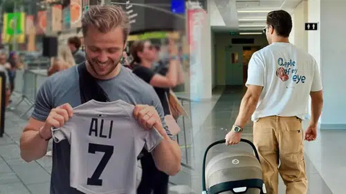 Sarı Saçlar Babadan! Tolga Sarıtaş’tan 3 Aylık Oğluyla İlk Kare