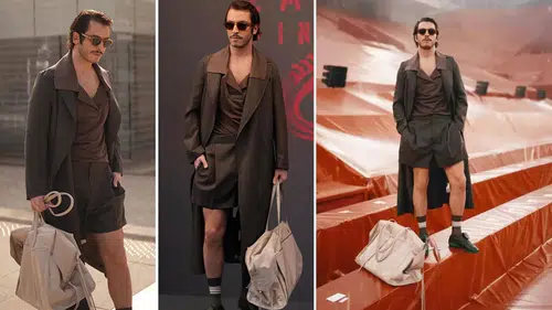 Boran Kuzum Paris Moda Haftası'nda dikkatleri üzerine mi çekti?