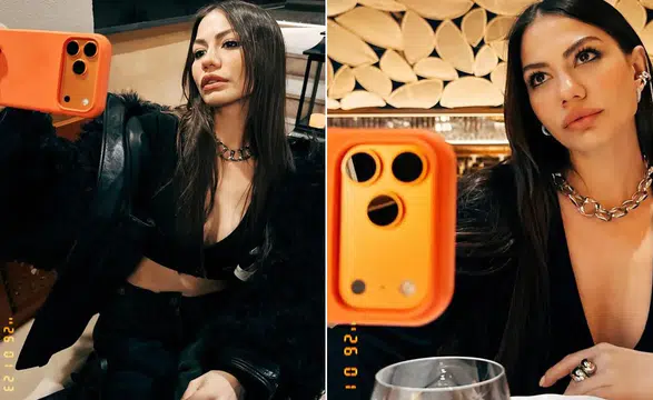 Demet Özdemir'in Siyah Kıyafetleriyle Dikkat Çeken Pozları Eşref Rüya Dizisinde Nasıldır?