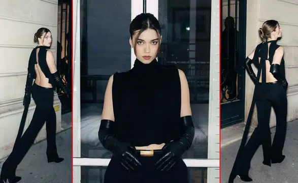Afra Saraçoğlu, Paris Moda Haftası'nda Cesur Tarzıyla Dikkatleri Üzerine Çekti Mi?