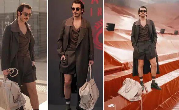 Boran Kuzum Paris Moda Haftası'nda dikkatleri üzerine mi çekti?