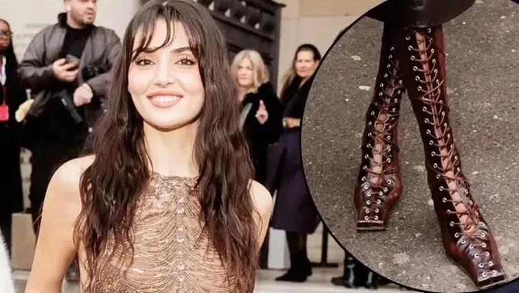 Hande Erçel'in Elie Saab Defilesindeki Tercihleri Eleştirildi
