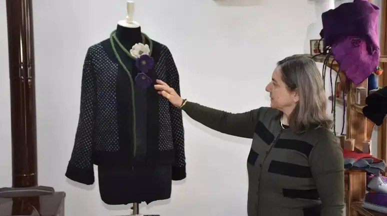 Kadınlar Keçeden Ürünlerle Dünya Pazarına Açılıyor