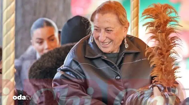 Miuccia Prada ve Torunu İtalyan Paparazzilere Yakalandı