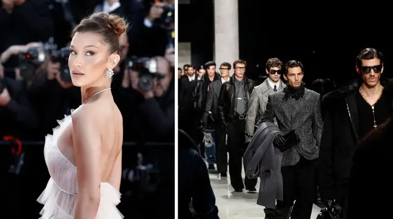 Bella Hadid, Dolce & Gabbana'nın Defilesine Sert Tepki Gösterdi