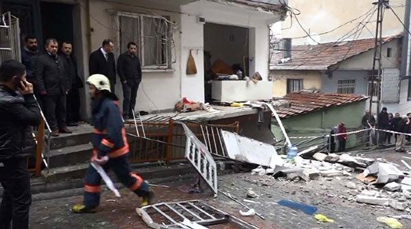 İSTANBUL KAĞITHANE'DE PATLAMA 1