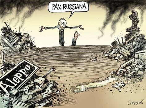 Halep'i  anlatan Karikatürler 6