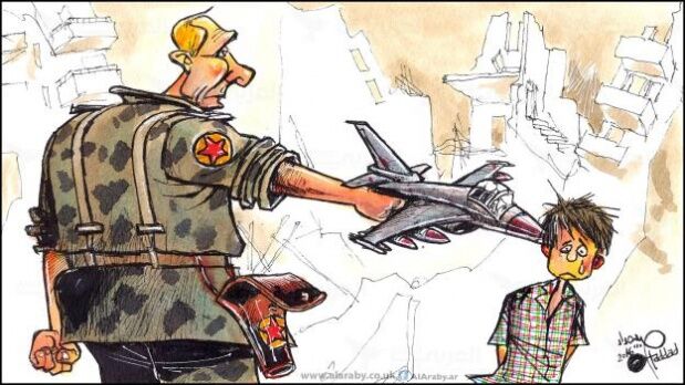 Halep'i  anlatan Karikatürler 4