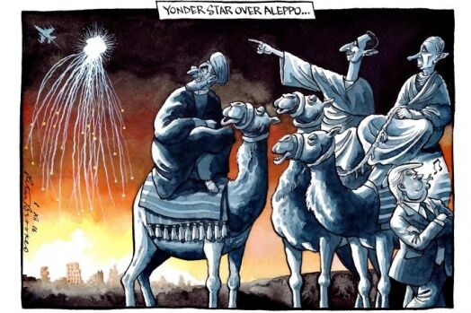 Halep'i  anlatan Karikatürler 8