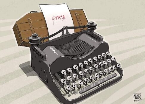 Halep'i  anlatan Karikatürler 11